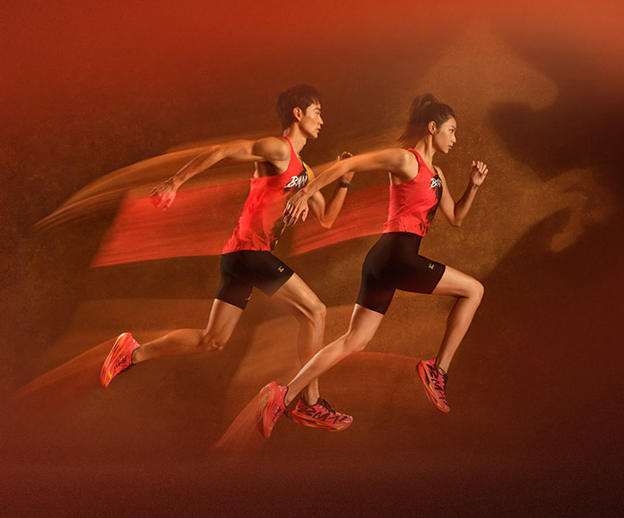 必迈惊碳Fly2马年「驰橙」配色碳板跑鞋发售预告图片