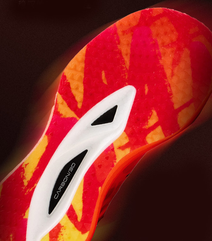 必迈惊碳Fly2马年「驰橙」配色碳板跑鞋发售预告图片7