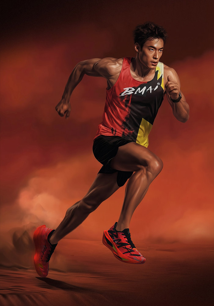 必迈惊碳Fly2马年「驰橙」配色碳板跑鞋发售预告图片6