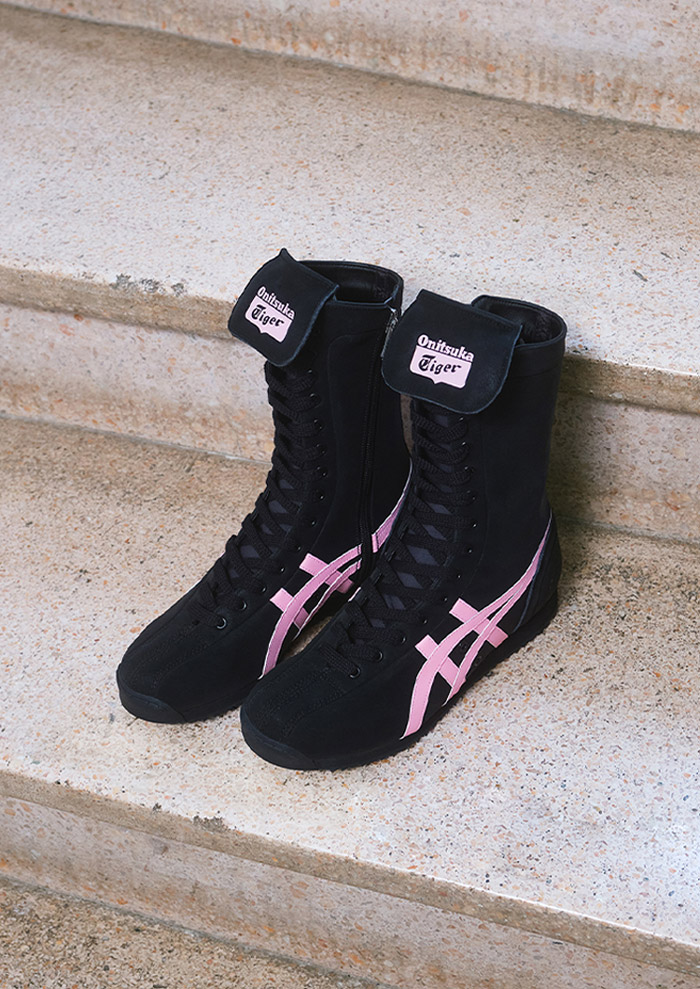 Onitsuka Tiger 2025秋冬款MEXICO 66 BOXING女士高帮靴重磅释出图片1