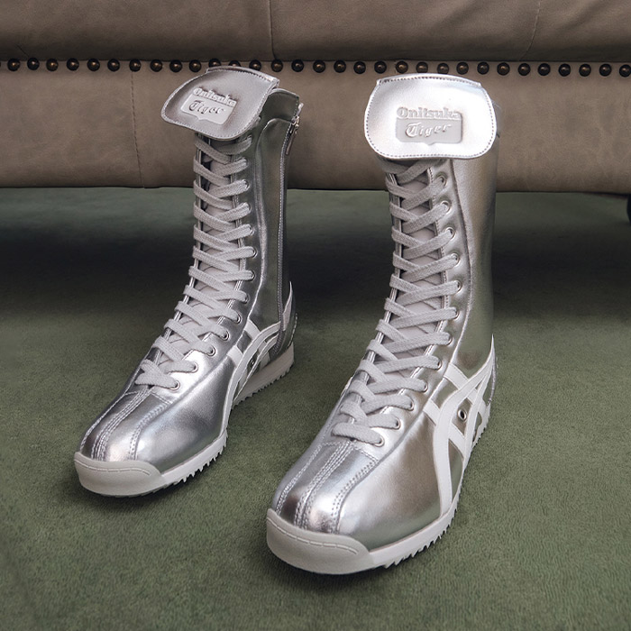 Onitsuka Tiger 2025秋冬款MEXICO 66 BOXING女士高帮靴重磅释出图片4