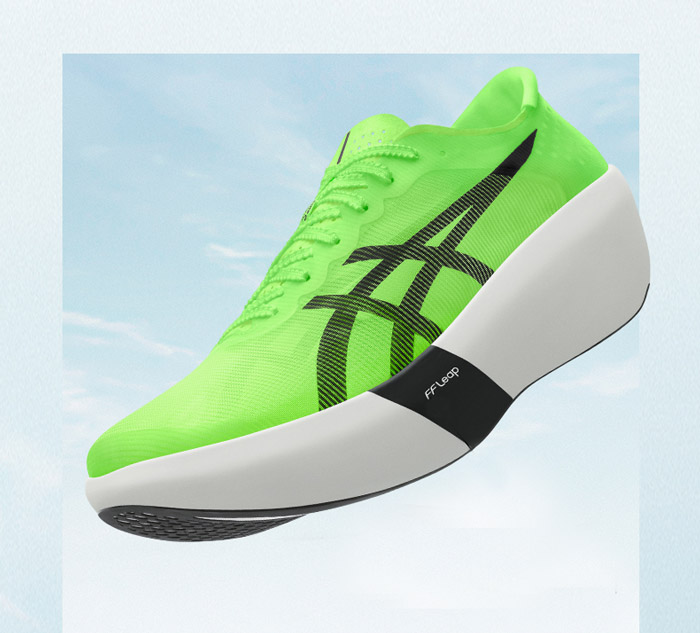 亚瑟士新款荧光绿METASPEED RAY碳板跑鞋登场图片7