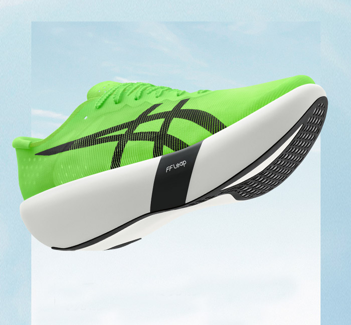 亚瑟士新款荧光绿METASPEED RAY碳板跑鞋登场图片8