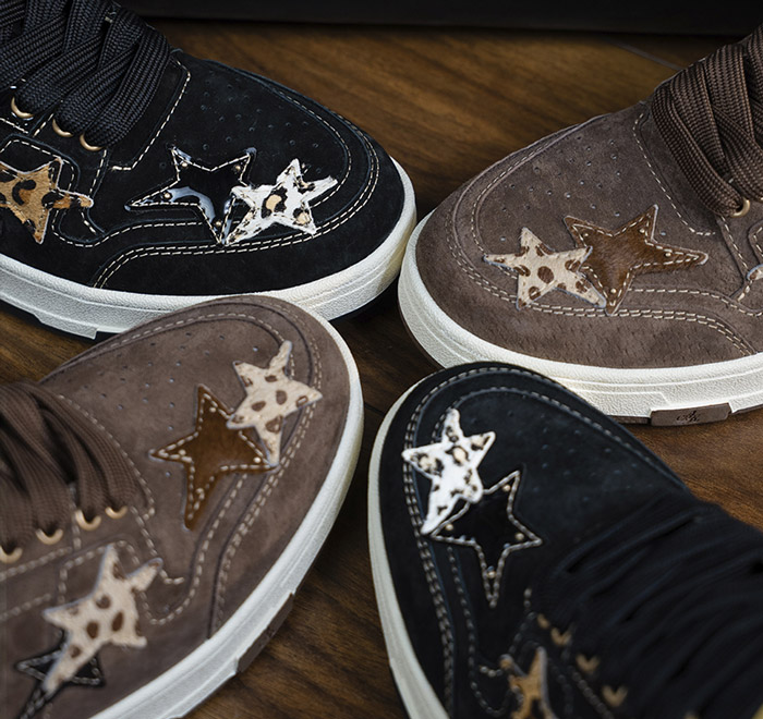 国潮Kaalixto 2025秋季新款克罗心豹纹星星鞋发售图片4 国潮Kaalixto 2025秋季新款克罗心豹纹星星鞋发售图片4