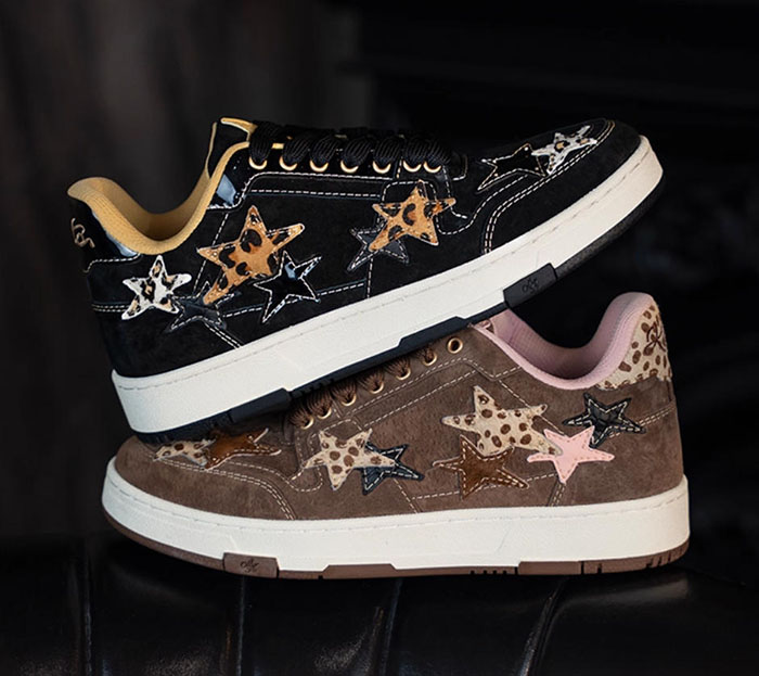 国潮Kaalixto 2025秋季新款克罗心豹纹星星鞋发售图片1 国潮Kaalixto 2025秋季新款克罗心豹纹星星鞋发售图片1