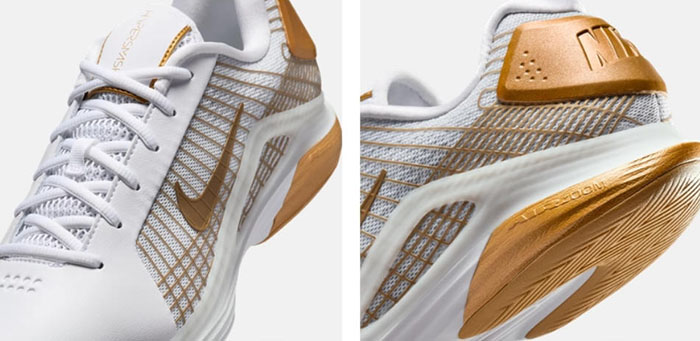 白金质感引爆潮流！耐克2025新款VAPOR 12网球鞋震撼发售图片5
