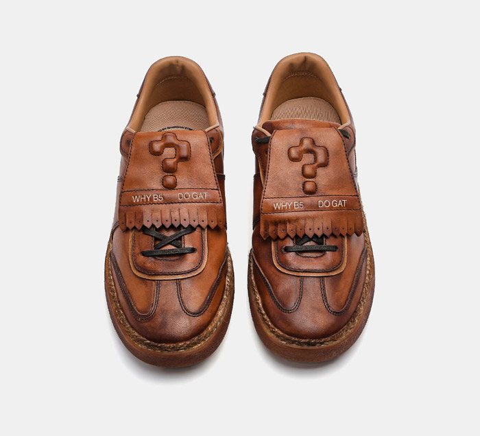 BLOCCO 5 2025全新冬季可拆卸鞋舌德训板鞋惊艳登场图片5