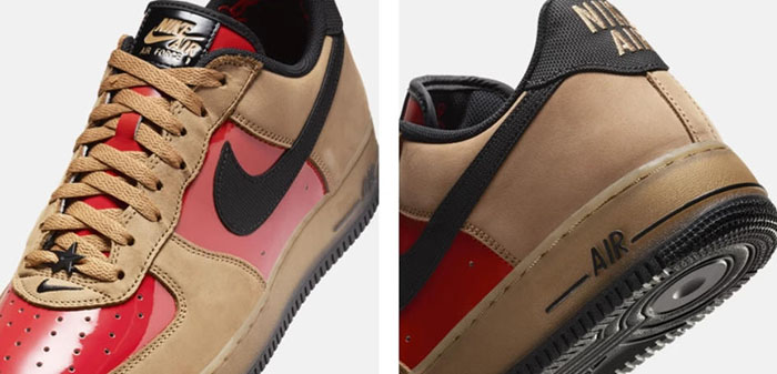 潮范来袭！Nike Air Force 1全新红棕配色重磅发售图片5