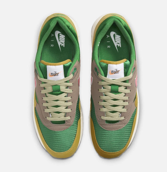 耐克2025全新黄绿新色AIR MAX 1 ’86 PREMIUM运动鞋重磅发售图片1