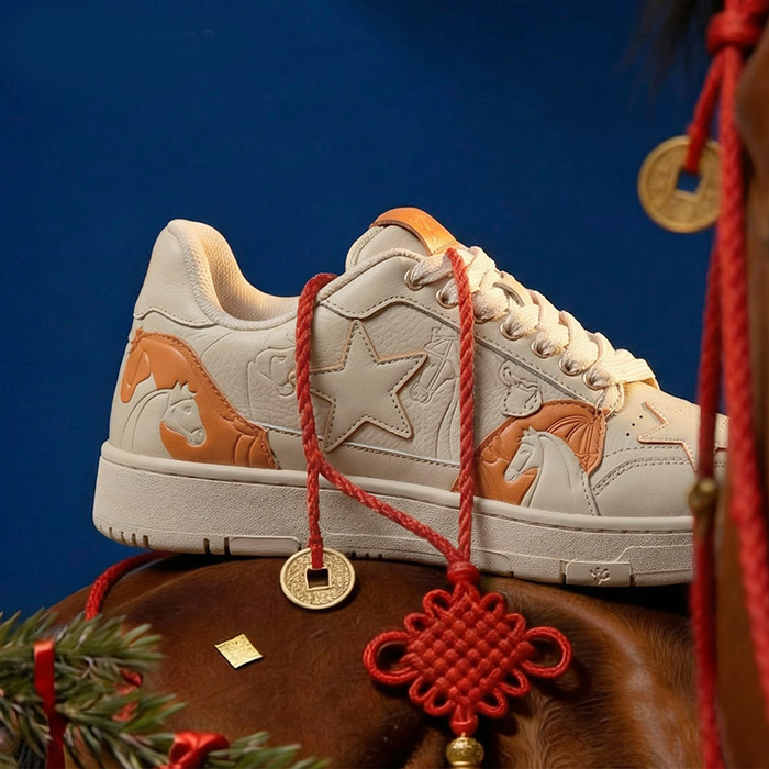 Kaalixto马年限定「橙意逐梦」主题配色星星板鞋即将重磅开售图片3