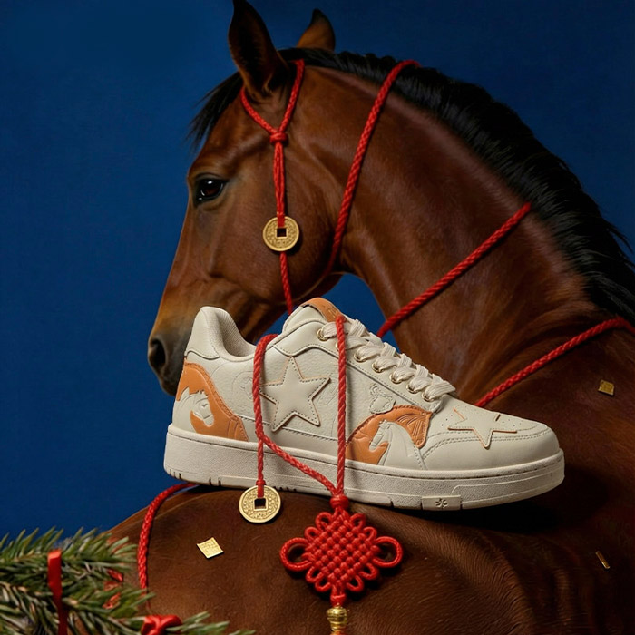 Kaalixto马年限定「橙意逐梦」主题配色星星板鞋即将重磅开售图片