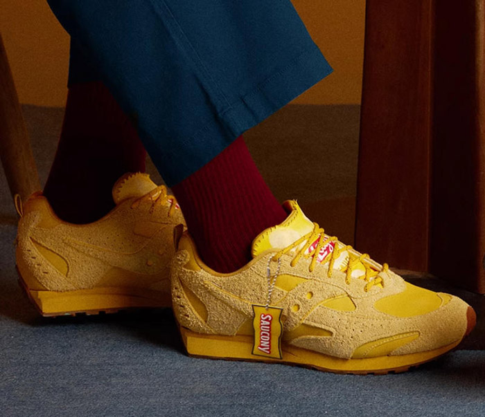 全新索康尼 × 乐事联名TRAINER 80X运动鞋发售预告图片2