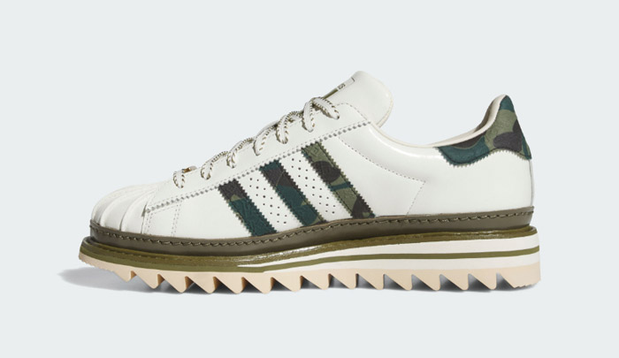 adidas Originals × BAPE® × CLOT联名Superstar贝壳头发售预告图片7