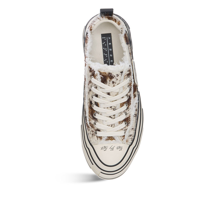 潮人必冲！xVESSEL 2026新品奶牛纹帆布鞋限时开抢图片5