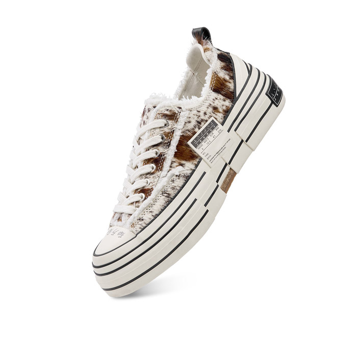 潮人必冲！xVESSEL 2026新品奶牛纹帆布鞋限时开抢图片4