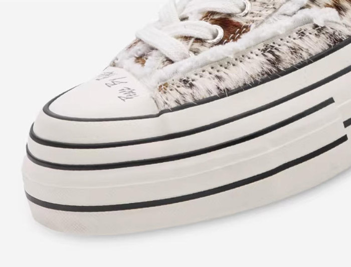 潮人必冲！xVESSEL 2026新品奶牛纹帆布鞋限时开抢图片8