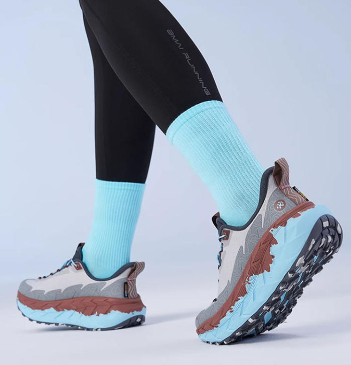 必迈全新远征者陆巡PLUS气凝胶版越野跑鞋重磅上市！再寒也敢野图片2