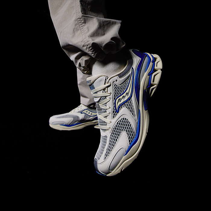 索康尼全新白兰配色GRID FUSION LC运动休闲鞋焕新登场