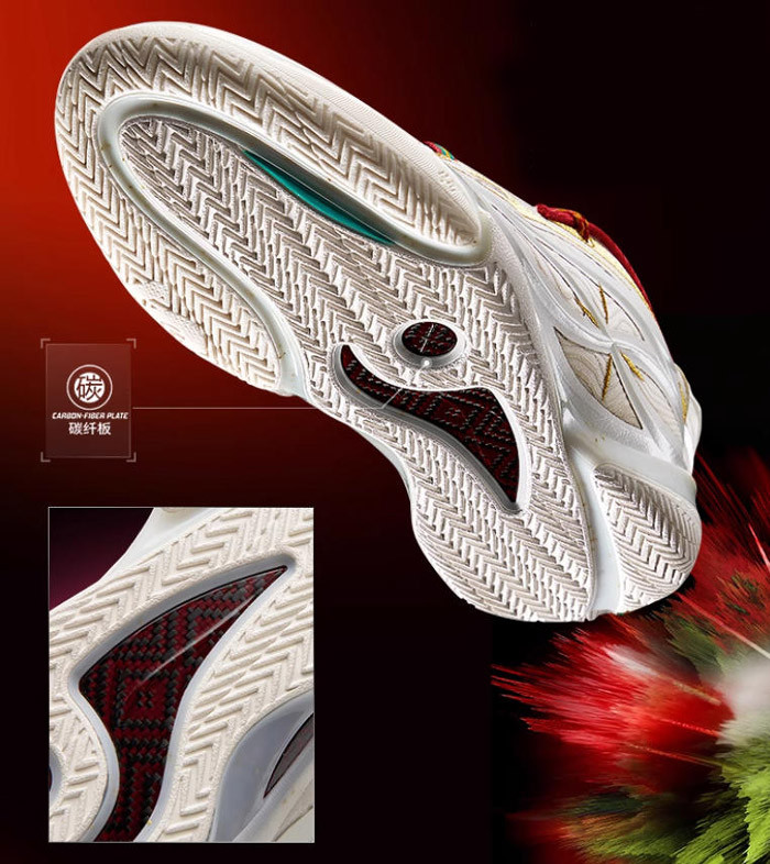 李宁韦德808 5 ULTRA v2圣诞主题鸳鸯配色篮球鞋发售预告图片7