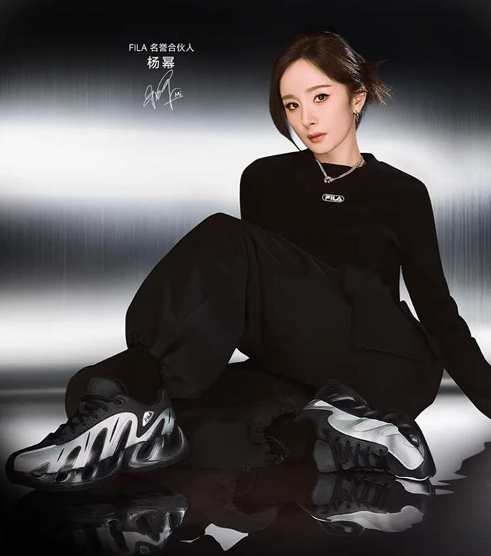 杨幂同款2026春季新款FILA VETTA V头鞋重磅上市图片1