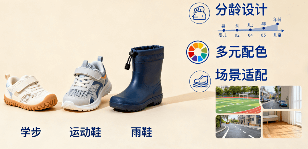 晟胜童鞋全品类产品焕新升级 以用户需求为核心打造儿童鞋履新标杆(图1)
